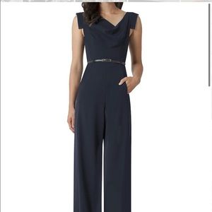 Black Halo Navy Jackie O Jumpsuit